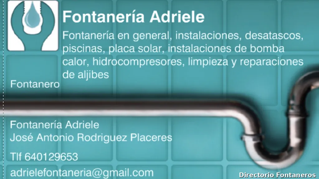 Fontanería Adriele