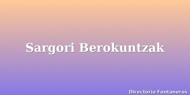 Sargori Berokuntzak
