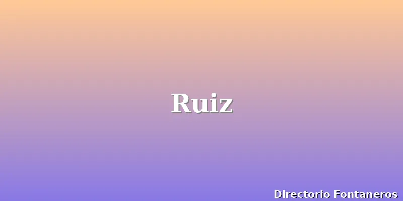 Ruiz