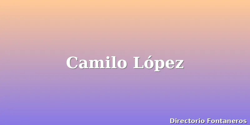 Camilo López